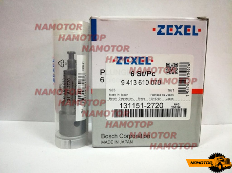 Плунжер   131151-2720  ME704144   A43   6D20,6D22 6D23   ZEXEL 